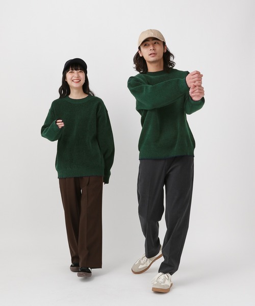 GLOBAL WORK（グローバルワーク） セーター ニット やわらかリッチ