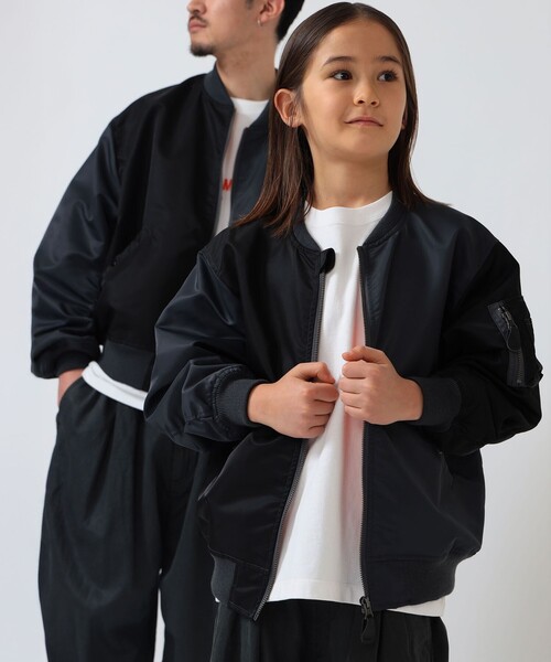 BEAMS ビームス クレイジーMA-1 ダブルジップ S BEAMS（ビームス）Crazy MA-1 Jacket（ブルゾン ブルゾン）通販｜BEAMS
