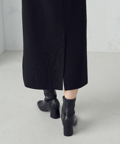 コムサイズム（COMME CA ISM）/コード刺繍 ナロースカート / セットアップ対応 COMME CA ISM（コムサイズム） スカート コード刺繍 ナロースカート