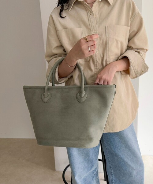 fredy emue（フレディエミュ） トートバッグ フェイクスエード