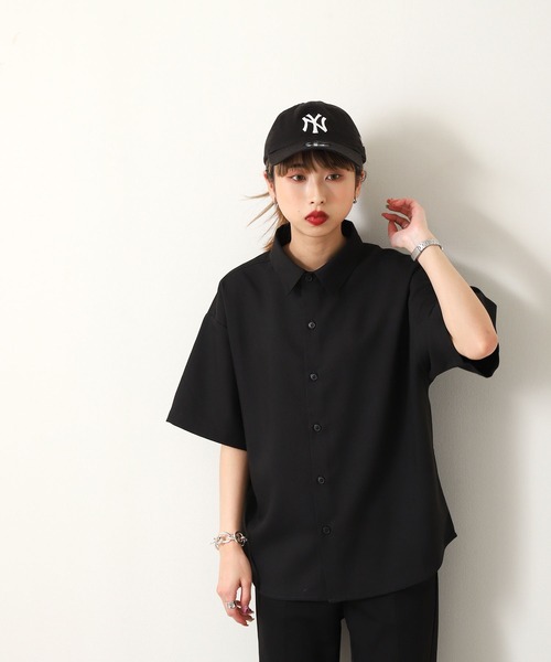 「ZIP FIVE」 半袖シャツ X-LARGE ブラック メンズ_画像2