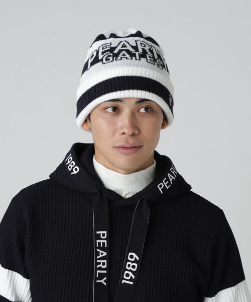 パーリーゲイツ　ニット帽 PEARLY GATES（パーリーゲイツ） ニット帽 ニットキャップ 「PEARLY