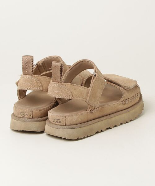 「UGG」 フラットサンダル 6 ベージュ レディース_画像2