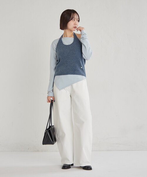 mystic（ミスティック） tシャツ ホルタービスチェSETロンT レディース