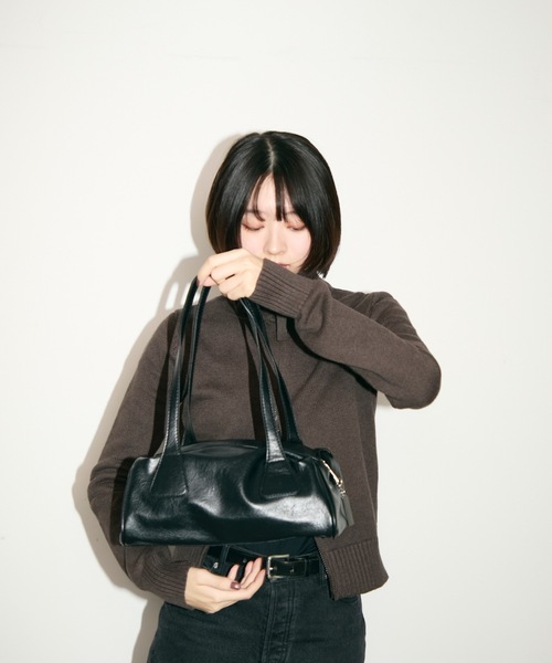 TONER ボストンバッグ 合皮ミニボストンバッグ レディース メンズ