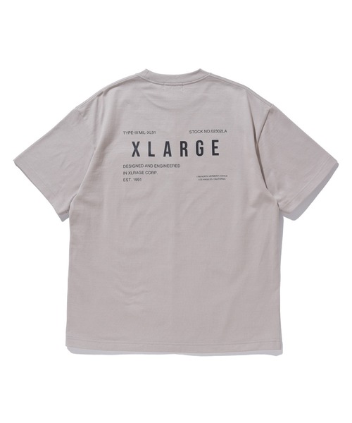XLARGE（エクストラ ラージ） 半袖Tシャツ L ベージュ メンズ 