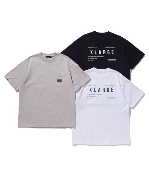 XLARGE（エクストラ ラージ） 半袖Tシャツ L ベージュ メンズ 