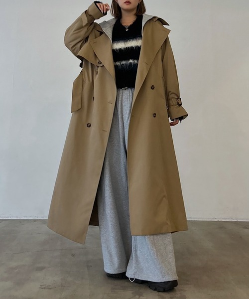 PAGEBOY（ページボーイ） トレンチコート コート 2WAYウラケフード