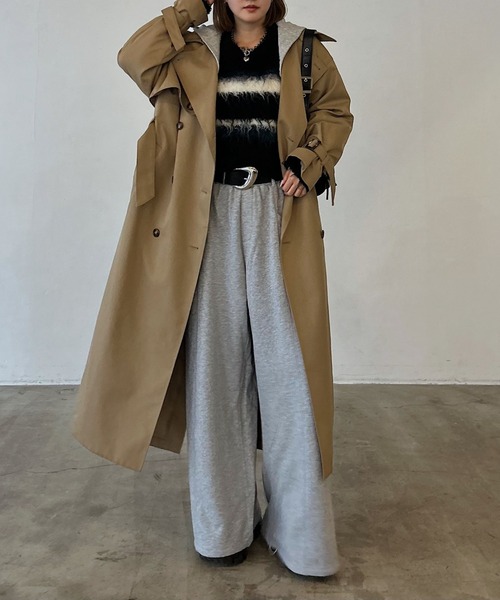 PAGEBOY（ページボーイ） トレンチコート コート 2WAYウラケフード