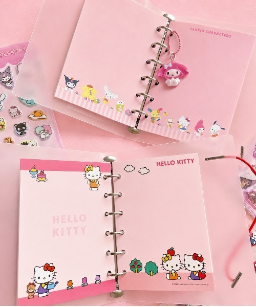 nini toys 手帳 「nini toys」「sanrio/サンリオ」スキペタシール