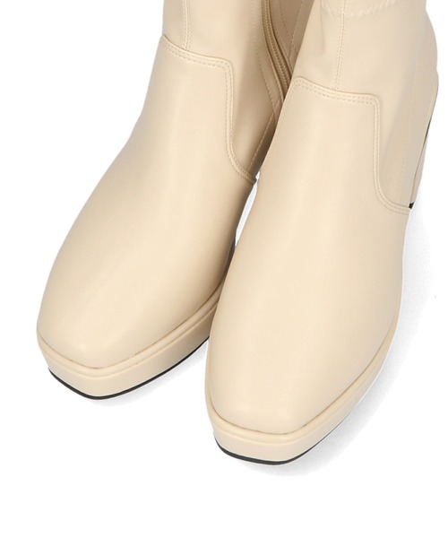 「ORiental TRaffic」 ショートブーツ 3L ブラック レディース_画像10