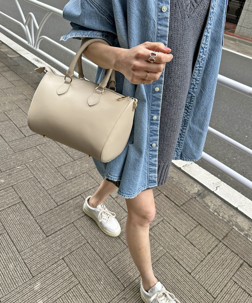 「MILOS」 2WAYバッグ FREE キャメル レディース_画像3