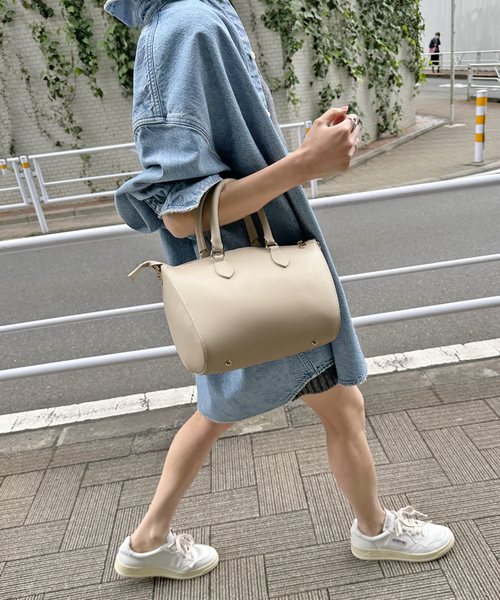 「MILOS」 2WAYバッグ FREE キャメル レディース_画像9