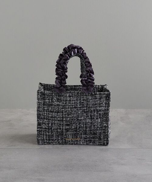 「Maison de FLEUR」 ハンドバッグ FREE ブラック レディース_画像2