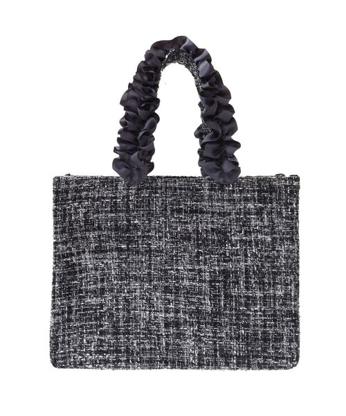 「Maison de FLEUR」 ハンドバッグ FREE ブラック レディース_画像7