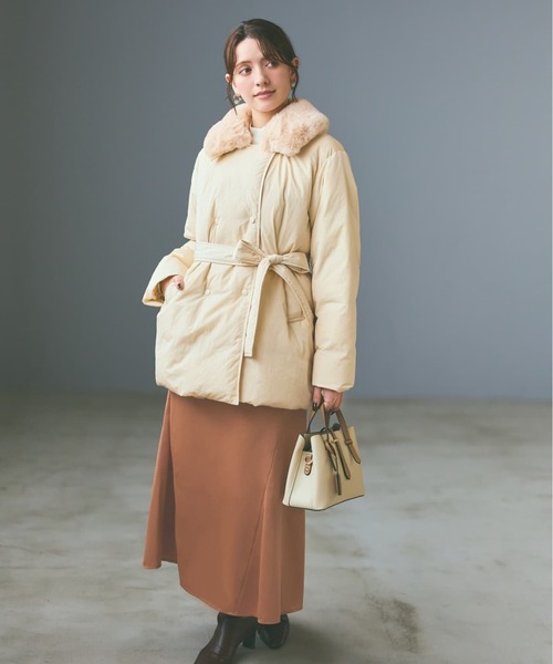 ダウンコート ダウンジャケット 「KAWADA FEATHER/撥水」2wayカラー