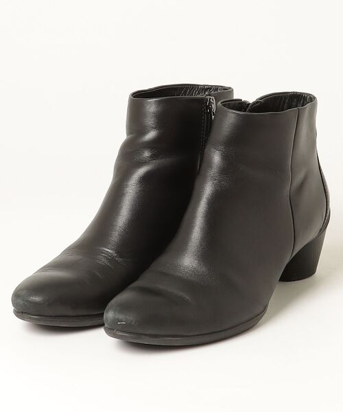 最終価格　ecco ショートブーツ ecco（エコー） ショートブーツ 38 ブラック レディース : ZOZOTOWN