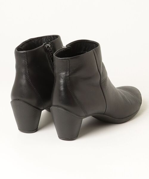 ecco（エコー） ショートブーツ 38 ブラック レディース : ZOZOTOWN