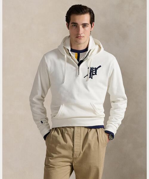 Ralph Lauren ホワイト パーカー POLO RALPH LAUREN（ポロ・ラルフローレン） パーカー フリース