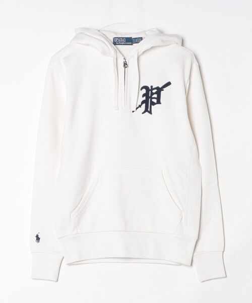 Ralph Lauren ホワイト パーカー POLO RALPH LAUREN（ポロ・ラルフローレン） パーカー フリース