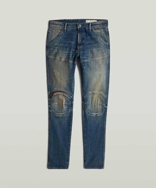 G-STAR RAW ジーンズ 5620 3D ZIP KNEE SKINNY JEANS/立体裁断スキニー