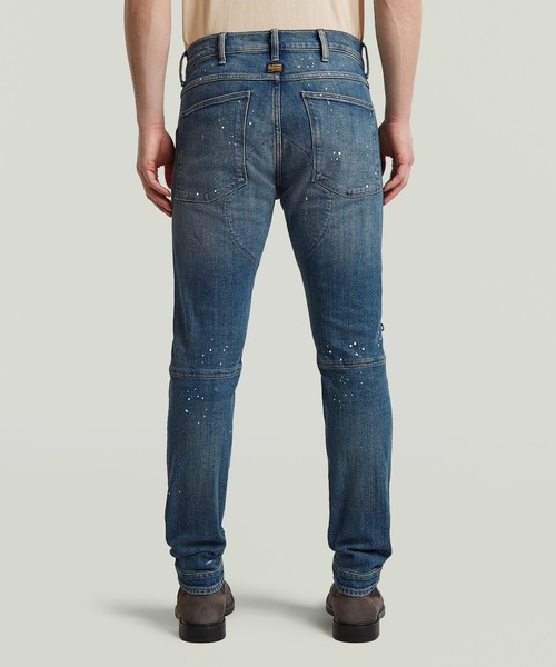 G-STAR RAW ジーンズ 5620 3D ZIP KNEE SKINNY JEANS/立体裁断スキニー