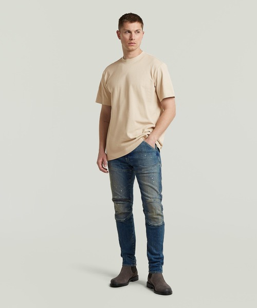 G-STAR RAW ジーンズ 5620 3D ZIP KNEE SKINNY JEANS/立体裁断スキニー