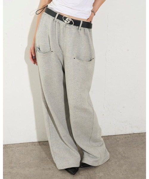 「WHO'S WHO gallery」 ベルト FREE ブラック レディース_画像7