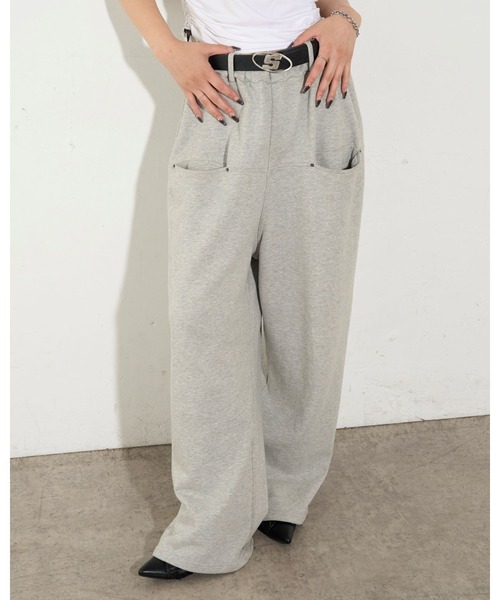 「WHO'S WHO gallery」 ベルト FREE ブラック レディース_画像8