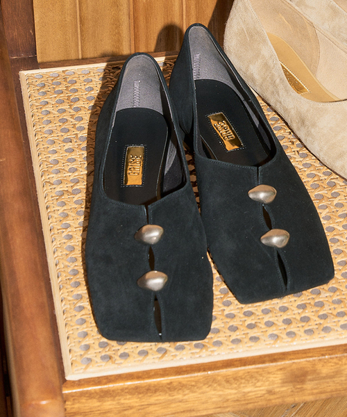 Le Talon GRISE（ル タロン グリーズ） シューズ GRISEレザーワイド