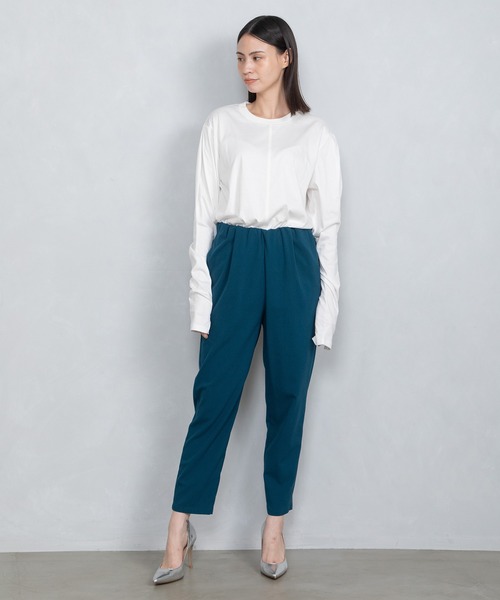 「MARECHAL TERRE」 イージーパンツ LARGE ブラック レディース_画像6
