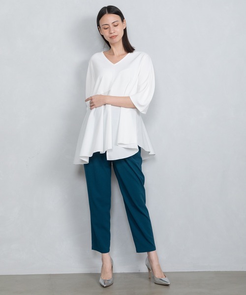 「MARECHAL TERRE」 イージーパンツ LARGE ブラック レディース_画像8
