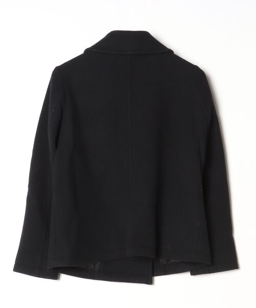 「URBAN RESEARCH DOORS」 ピーコート SMALL ブラック レディース_画像2