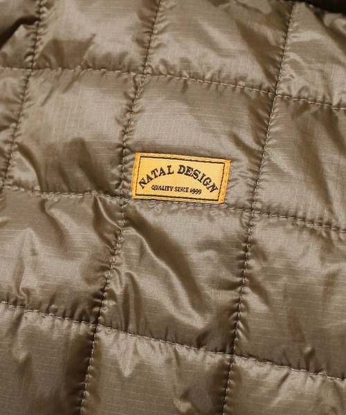 「NATAL DESIGN」 ジャケット「CHUMS × BURLAP OUTFITTERコラボ」 LARGE カーキブラウン メンズの画像
