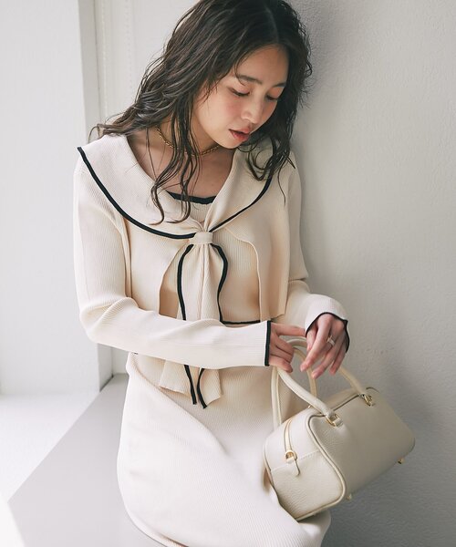 ラブティックボンボン　ニットセットワンピース La boutique Bonbon（ラブティックボンボン） ワンピース 「今すぐお