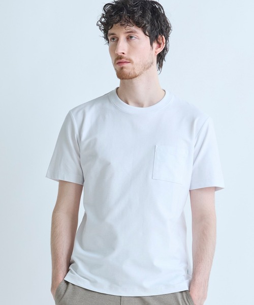 MEN'S BIGI（メンズビギ） tシャツ Begin6月号掲載「COVEROSS W