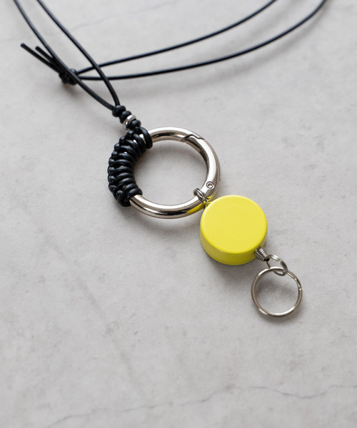SENTI（センティ） ネックレス センティ / REEL KEY NECK STRAP レザー