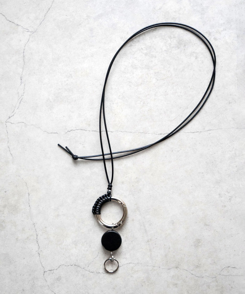 SENTI（センティ） ネックレス センティ / REEL KEY NECK STRAP レザー