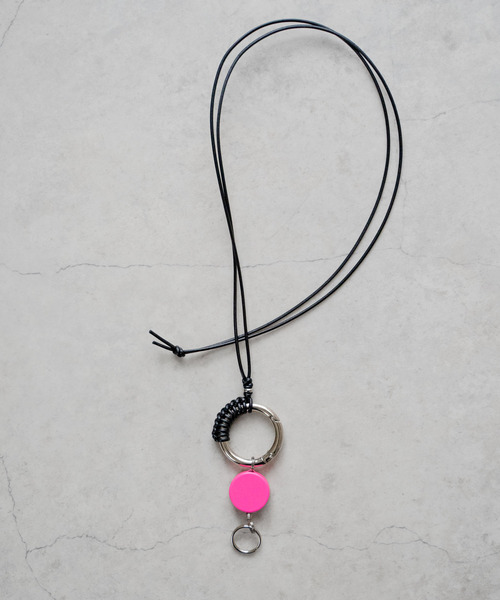 SENTI（センティ） ネックレス センティ / REEL KEY NECK STRAP レザー