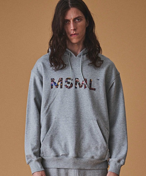 MSML プルオーバーパーカー L グレー メンズ : ZOZOTOWN Yahoo!店 