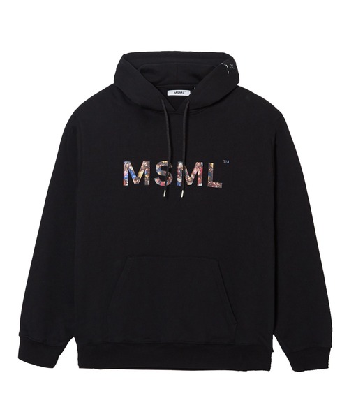 「MSML」 プルオーバーパーカー L グレー メンズ_画像3