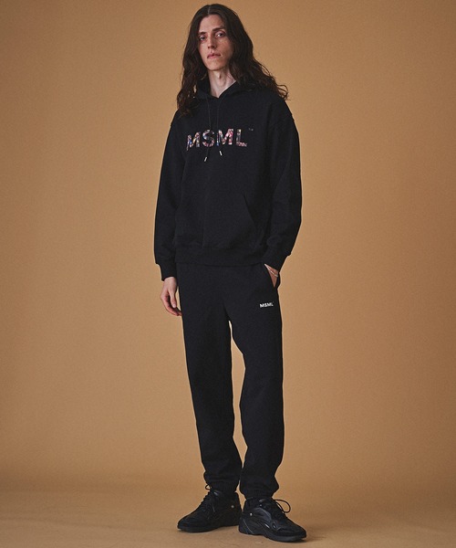 「MSML」 プルオーバーパーカー L グレー メンズ_画像8