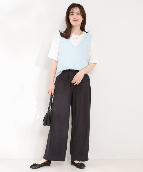 SHOO・LA・RUE（シューラルー） ワイドパンツ パンツ 「洗濯機可/S-LL