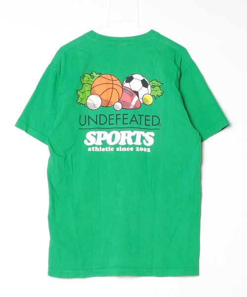 「UNDEFEATED 」 半袖Tシャツ M グリーン メンズ_画像2