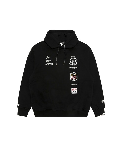 F.C.R.B. x A BATHING APE パーカー Sサイズ AAPE BY A BATHING APE（エーエイプバイアベイシングエイプ） プル