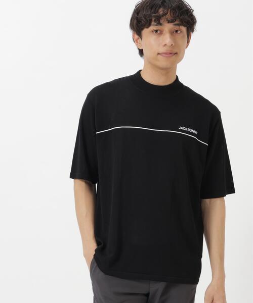 ジャックバニー メンズ モックネック ニット プルオーバー Jack Bunny!!（ジャックバニー） セーター ニット 「Jack Bunny