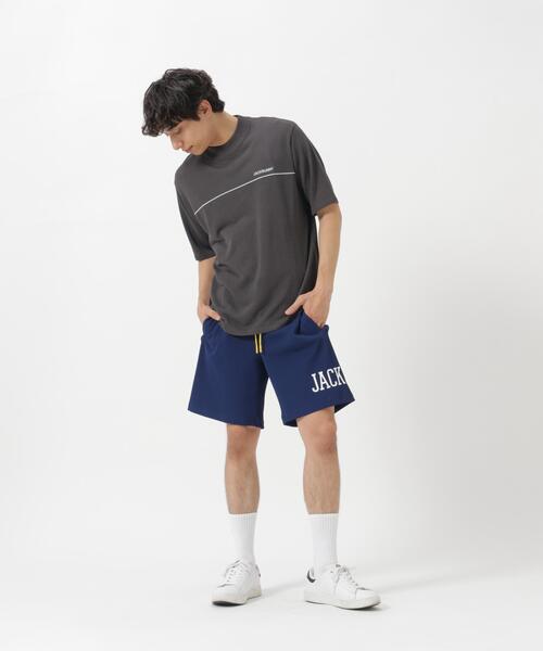 新品・タグ付 Jack Bunny!! モックネック半袖セーター Jack Bunny!!（ジャックバニー） セーター ニット 「Jack Bunny