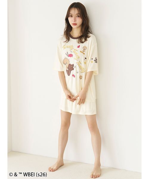 SNIDEL HOME パジャマ ルームウェア 「Tweety」「接触冷感」カット