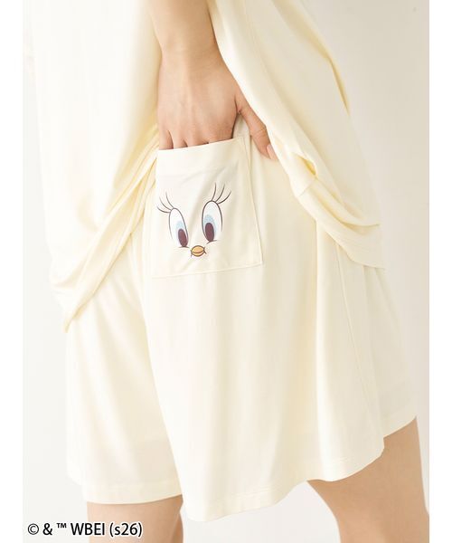 SNIDEL HOME パジャマ ルームウェア 「Tweety」「接触冷感」カット