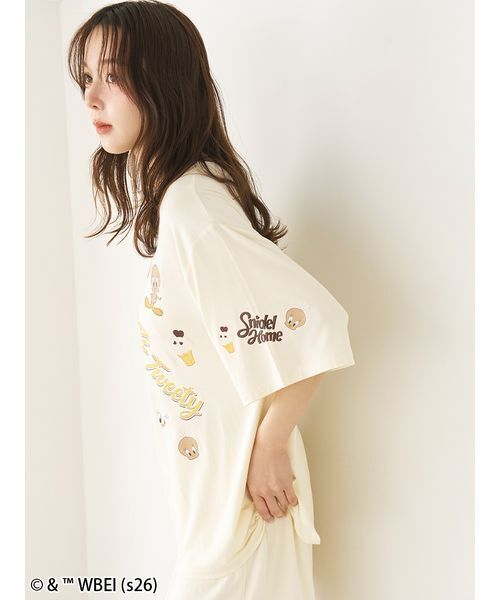 SNIDEL HOME パジャマ ルームウェア 「Tweety」「接触冷感」カット